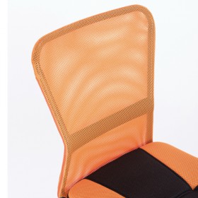 Кресло компактное BRABIX Smart MG-313 (черный, оранжевый) в Петрозаводске - petrozavodsk.katalogmebeli.com | фото 4