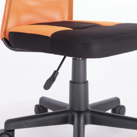 Кресло компактное BRABIX Smart MG-313 (черный, оранжевый) в Петрозаводске - petrozavodsk.katalogmebeli.com | фото 5