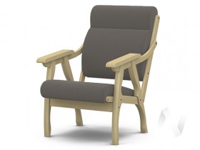 Кресло Вега-10 (бесцветный лак/ULTRA STONE) в Петрозаводске - petrozavodsk.katalogmebeli.com | фото