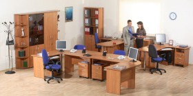 Мебель для персонала Альфа 61 Ольха в Петрозаводске - petrozavodsk.katalogmebeli.com | фото 1