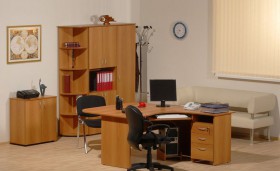 Мебель для персонала Рубин 42 Светлый миланский орех в Петрозаводске - petrozavodsk.katalogmebeli.com | фото 2