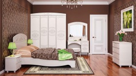 Модульная спальня Каролина в Петрозаводске - petrozavodsk.katalogmebeli.com | фото